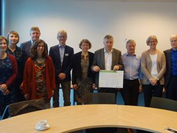 ondertekening klimaatengagementen met minister Vandeurzen